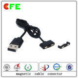 2pin Magnetic Charging Connector with USB Magnetic Cable Connector