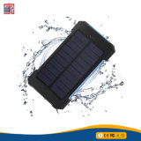 Innovative Waterproof Lithium Ion Car Battery iPhone 10000mAh Solar Charger, Portable Mobile Cell Phone Multi 2USB USB Ports Power Bank Solar Charger