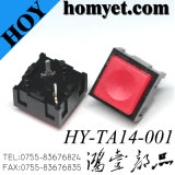 Red Button 2p DIP Switch Tact Switch9 (HY-TA14-001)