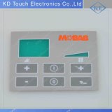 Custom Air Condition Control Membrane Panel Graphic with Transparent Green Window