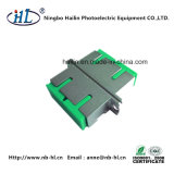 Sc/APC Duplex Optic Fiber Hybrid Adaptor for Fiber Optic Closure Metal Housing