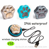 Wireless Charging Pet GPS Tracker with Waterproof IP66