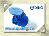 Single Phase Socket Connector for Industrial Application (QX-223)
