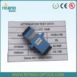 China Supplier Fiber Optic Fixed Sc/Upc Attenuator 10dB
