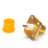 4 Holes Jack SMA Connector with Extended Insulator and Pin