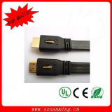 High Speed Dual Molded 1.4V Flat HDMI Cable