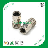 Water-Proof RG6 Cable Compression Connector RF Connector Manufacturer