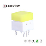 Single Color LED Dual Color Switch 10X10 Illuminated Tact Switch