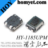 4.0*3.0mm 4pin SMT Tactile Switch Tact Switch (HY-1185UPM)