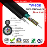 24 Core Sm GYTC8S (S) Fiber Optic Cable Telecommunications Application MDPE Sheath
