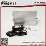 2018 New Design Tri Band Signal Booster for Cellphone/2g 3G 4G Signal Amplifier with Outdoor Antenna
