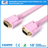 Hq 15p Male to Male Flat VGA Cable