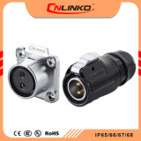 Cnlinko Lp20 2pin Connector Power with IP65/IP67 Waterproof PBT Material Auto Connector