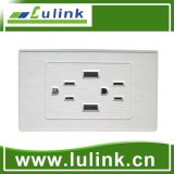 New Design Information Outlet Wall Socket UK Style Faceplate