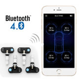 TPMS Systems Tire Pressure Monitoring System Bluetooth 4.0 Low Energy Display on APP DC 3V 4 Internal Sensors