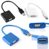 USB to VGA Port Convert Cable Male to Female USB 3.0 to VGA 1080P Video Cable Converter
