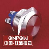 Onpow 19mm Push Button Switch (GQ19SF-10/S), CE, CCC, RoHS, REECH)