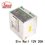240W 12V 20A DIN Rail Power Supply with Pfc Function