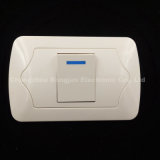 10A 250V ABS Copper Material 2way/3way Wall Switch (EU-001-1)
