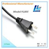 2.5A 250V 2 Round Pins Power Cord with VDE