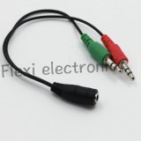 Stereo 3.5 Jack to 2RCA Male 3.5mm Jack AV Cable