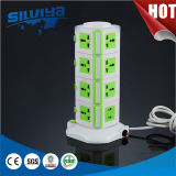 4 Layer Multi Power Socket with Surge Protection and USB