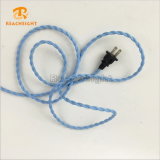 Twisted Cord with Us 2 Prong Plug