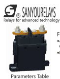 High Voltage DC Relay of Sanyou Sev150