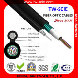 Internet Fig8 Aerial Om3 Armour of Fiber Optical Cable Gyxtc8s