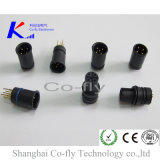 M12 Front Fastened, M12 Quick-Lock Type Male Panel Connector, M12 Connector Solder