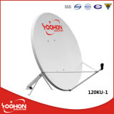 TV Receiving 1.2m Satellite Dish Antenna Ku Band