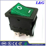 Power 12A 250VAC 4pins on-off Micro Rocker Switch