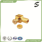 MCX Male Right Angle Connector for Rg405 Cable Connector