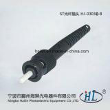 St 3.0mm Fiber Optic Connector with Ferrule for Assembly Patch Cords