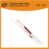 Factory Rg59 with Power Cable (Rg59+2DC) Coaxial Cable for Surveillance Monitoring