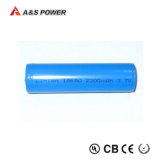 18650 Rechargeable 3.7V 2200mAh Li-ion LiFePO4 Lithium Ion Battery