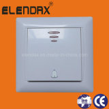Euro Style Flush Mounted Doorbell Light Switch (F6106)