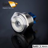 25mm Metal/Stainless Steel DOT Illuminated Push Button Switch