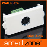 Audio Wall Plate, AV Face Plate (9.1119)