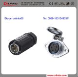 IP67 5pin DC Waterproof Connector with 16AWG Cable