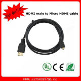 Micro HDMI to HDMI Connection Cable Black 150cm