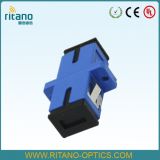 Simplex Sc Fibre Optic Cable Adapter with Flange