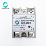 SSR-40dd 40A Input 3-32VDC Output 5-200VDC DC/DC Single Phase SSR Solid State Relay