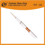 Copper or CCS Conductor RG6 Coaxial Cable with 112*0.12 Braiding