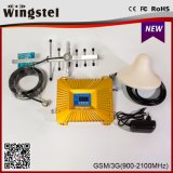 Mobile Signal Repeater Dual Band Gold Signal Booster 2g 3G 4G Signal Amplifier for Home