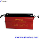 China Deep Cycle Gel Battery 12V 150ah for Solar System/Home