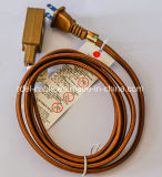 Twisted Cloth Covered Wire UL Listed, 2-Conductor 18-Gauge Antique Industrial Fabric Electrical Cord.