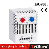 DIN Rail Mechanical Thermostat, Temperature Controller Thermostat 110V for Cabinet Use