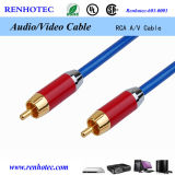 RCA Audio Video Cable Gold Plated Connector, RCA to RCA Cable