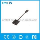 HDMI Male to VGA Female+Audio+USB 2.0 Micro Female Hub